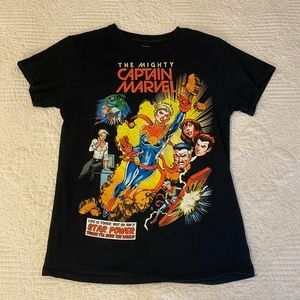 Captain Marvel Graphic Tee